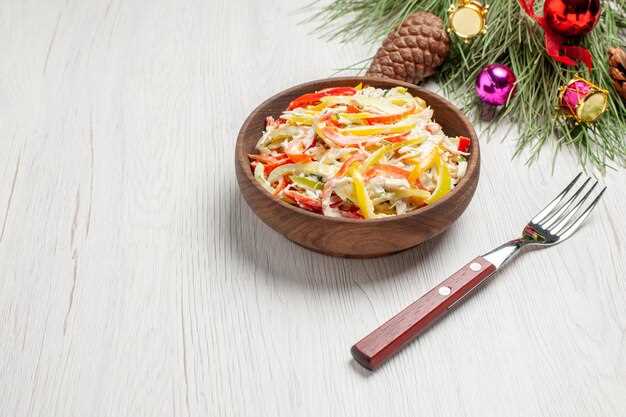 Салат с корейской морковью и грецкими орехами