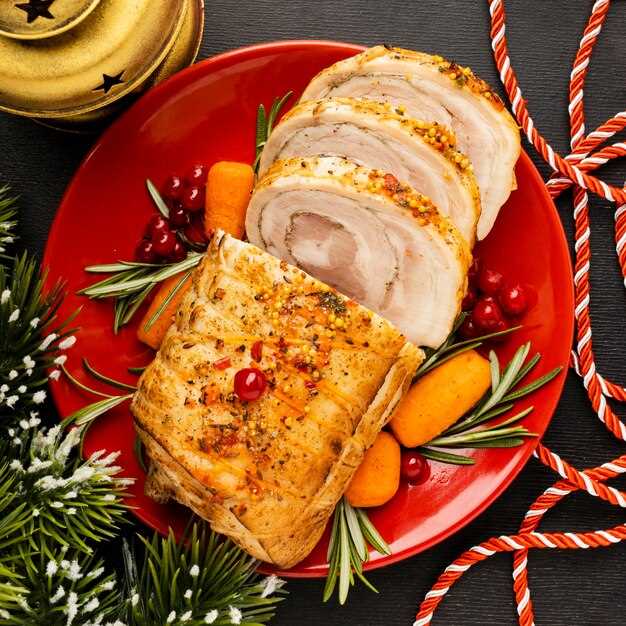Запеченная индейка с горчичной корочкой