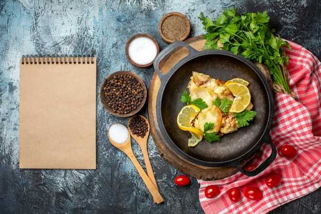 Подбор ингредиентов для куриного филе