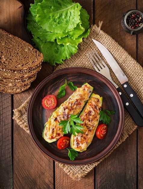 Как запечь цукини с сыром и специями