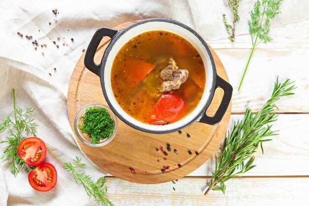 Необходимые ингредиенты для простого мясного супа